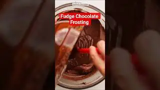 Chocolate Fudge Frosting ki Recipe #cake #ytshorts