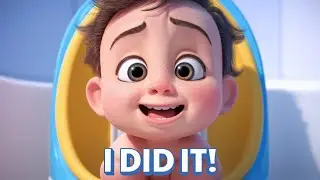 Sitting on the Potty 🎵 FUN Potty Training Song for Toddlers (Learning & Giggles!)