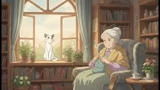 Two Cats, One Window  A Ghibli Style Story