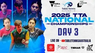 2025 TTA National Championships | Day 3 Session 2 | Court 12