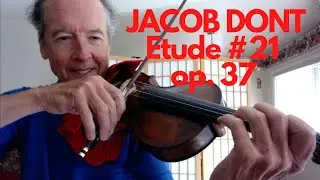 Jacob Dont Violin Etude #21 op. 37