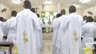 Live visite pastorale de tout les évêques au grand séminaires interdiocèsain Saint Paul