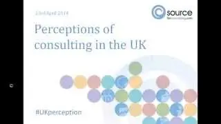 Client perceptions in the UK consulting market (2014)