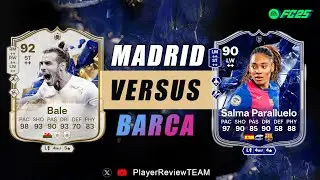 Gareth Bale 92 TOTY ICON + Salma Paralluelo 90 Player's Review FC 25