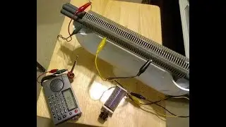 A large Ferrite Rod Receive Antenna for 160 meters -  LIVE demo