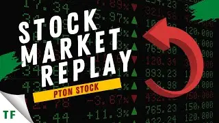 PTON Stock &mdash; Jan 20, 2022 Stock Market Replay + Level 2 (Listed Panic)