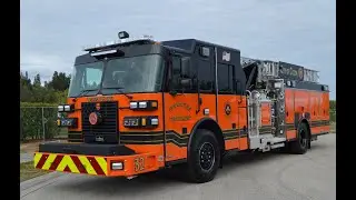 SFEV - City of Cocoa FL - Cocoa Fire Department's Sutphen SL75 aerial ladder