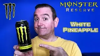 Monster Reserve White Pineapple Energy Drink Review; Monster White Pineapple better than Ultra Gold?