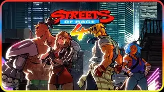 Let's Play Streets of Rage 4 (4-Player Co-op)