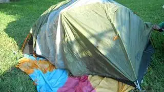REI Quarter Dome T2 Backpacking  Inside-Out Rainfly Technique. Ten Minute Tent: 1643