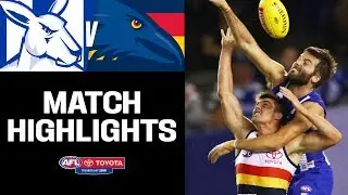 North Melbourne v Adelaide Highlights | Round 4, 2019 | AFL