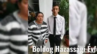 Farkas Márk- Erzsi küldi Hevesről férjének Jánosnak Házassági Évfordulójukra