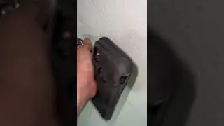 Water damage from a roof leak