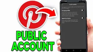 How To Make Your Pinterest Account Public 2025! - Tutorial
