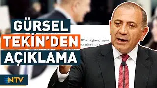 Özgür Çelik'in Yerine Atanan Gürsel Tekin'den Açıklama | NTV