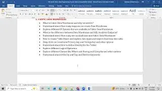 Enroll for Online Training Program on Microsoft Fabric Data Engineering