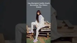 Blackpink Lisa's comfy airport outfits for fashion inspiration #blackpink #lisa #kpop #viral #shorts