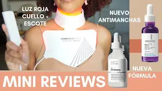 6 MINI REVIEWS: LUZ ROJA, lo nuevo de The Ordinary y La Roche Posay y m&aacute;s