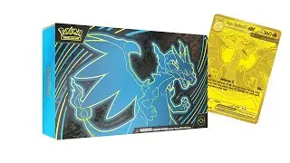 Mega Charizard X ex Ultra-Premium Collection Opening (Phantasmal Flames) ASMR