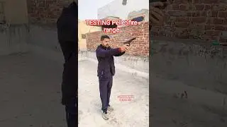PELLET TESTING TEHLKA AIR PISTOL FULL OF METAL  #manavgun #airpistolsbestprice