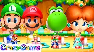 Mario Party Series Minigames Collection Mario Vs Luigi Vs Peach Vs Yoshi Vs Rosalina