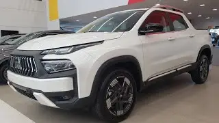 Nova Fiat Toro 2026 Volcano 1.3 Turbo Flex. Realmente mudou!!!  Detalhes.  #fiat #brasil #picape 