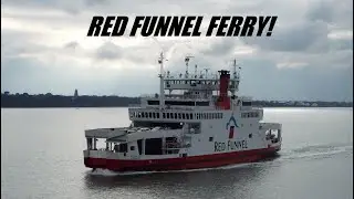 Red Funnel Ferry: Southampton - East Cowes! (2021) #ISLEOFWIGHT #REDFUNNELFERRY