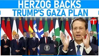 At Davos, Herzog Praises Trump Leadership on Gaza Peace Efforts
