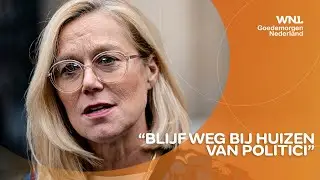 Complotdenker met fakkel opgepakt voor huis van D66-leider Kaag