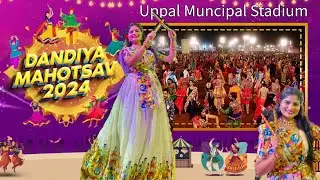 Dandiya Mahotsav 2024 Experience the Magic of Garba night 💃 at Uppal Muncipal Stadium