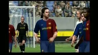 Pro Evolution Soccer 2009 (PSP) - Full Match Gameplay
