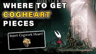 Where to get and use All Cogheart Pieces | Automaton Empty Chest ► Hollow Knight: Silksong