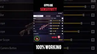Oppo A1k Free Fire Sensitivity Settings 2025 || Oppo A1k Free Fire Setting 2025 || Oppo A1k