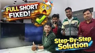 LED TV Panel Full Short Repair 🔧 | 100% Working Method | LED Tv Repairing Course