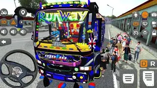💥 Bus Simulator Indonesia Best New Map Mod Android Gameplay Video
