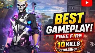 10 KILLS CHALLENGE 🔥 BEST FREE FIRE GAMEPLAY | Pro Player in Action 😈