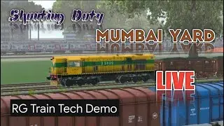 Shunting Duty at Mumbai Yard🚆🔥 2026 | WDS-6 Diesel Locomotive | RG Train Tech Demo