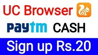 {LOOT} UC Browser Rs.20 Paytm Cash Sign Up || Per Refer Rs.20 Paytm Cash Free