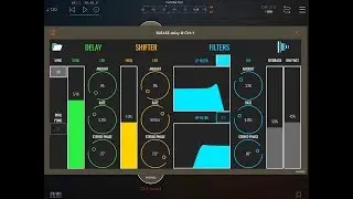 BLEASS Delay AUv3 — это невероятно, а не просто очередная задержка — демонстрация на iPad