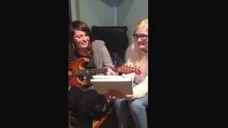 Eimhear Tohill and Shauna Tohill (Silhouette) Cover of Rihanna Diamonds at Christmas :)