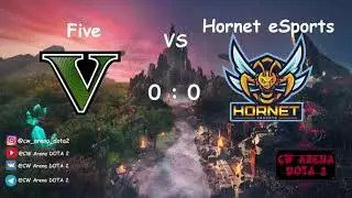 Hornet eSports vs Five, bo3, CW Arena DOTA 2. Комментируют lelPolly и razvalpetrovich.