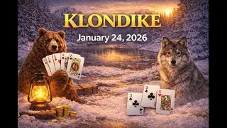 Klondike January 24, 2026 - Microsoft Solitaire Daily Challenge