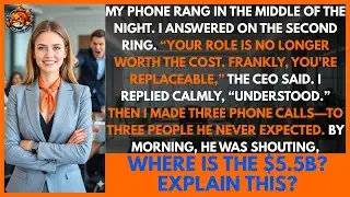 I Nodded “Understood”… Then Sold 3 Factories Worth $5.5B After the Boss Fired Me at 1:15 AM