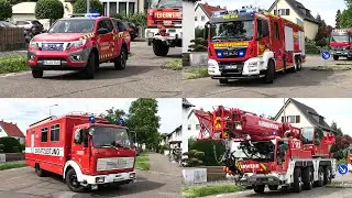XXL BLAULICHTUMZUG - 150 JAHRE FF MANNHEIM-FEUDENHEIM | SONDERFAHRZEUGE, OLDTIMER, WERKFEUERWEHREN