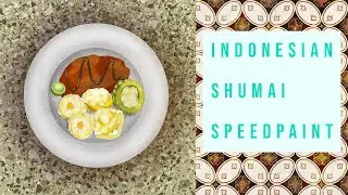 Indonesian Shumai [Speedpaint] | Food Illustration | Magic Wand Studio