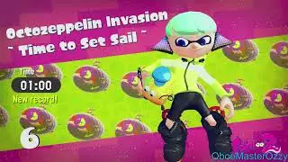 L6 Octozeppelin Invasion in 1:00 PB (Splatoon 2 IL Speedrun)