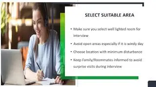 Tips for online interview