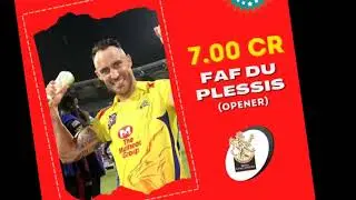 Ipl mega auction || Day-1 First 10 marquee player ||