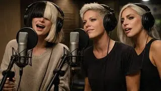Midnight Rush &ndash; Sia, Lady Gaga & P!nk (Official AI Lyrics Video)