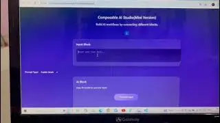 Demo Video- Composable AI studio 